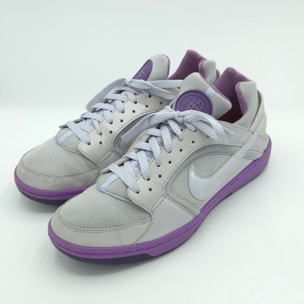Nike Huarache Dance Low Women's Size 9.5 Sneakers Gray Purple 385433-502